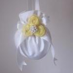 Flower Girl Bag - Ivory & Y..