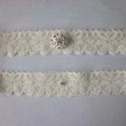 Bridal Garter Set- Simply Chic Ivory Garter - The Original Simply Chic Garter