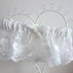 Bridal Garter - NEW 2012 Range (b) - Vintage Inspired Garter Set