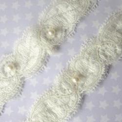 Garter - Simply Pearls Bridal Garter Set